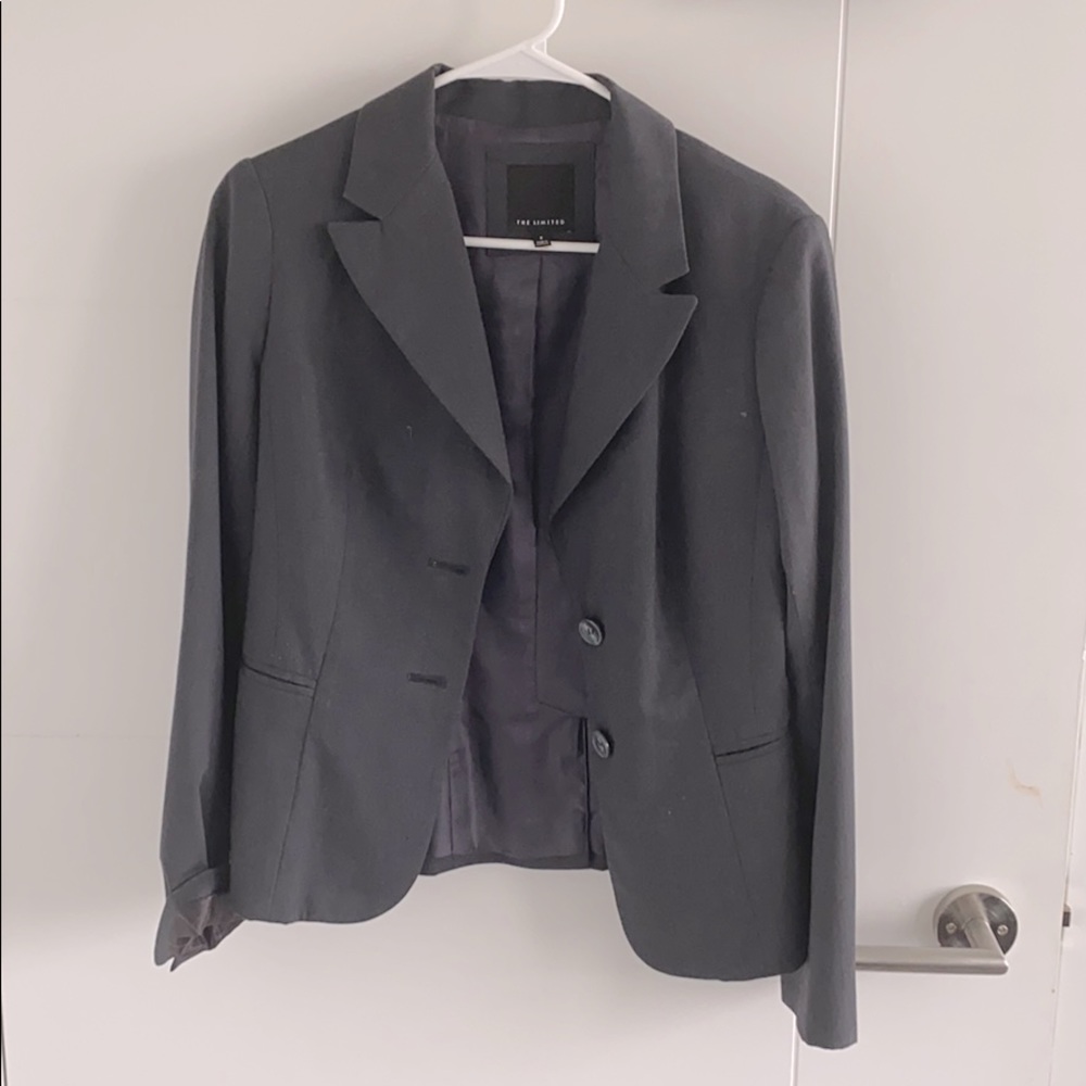 The Limited grey blazer